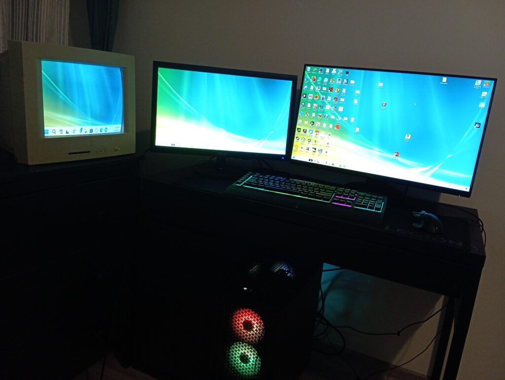 Triple monitor setup on a budget