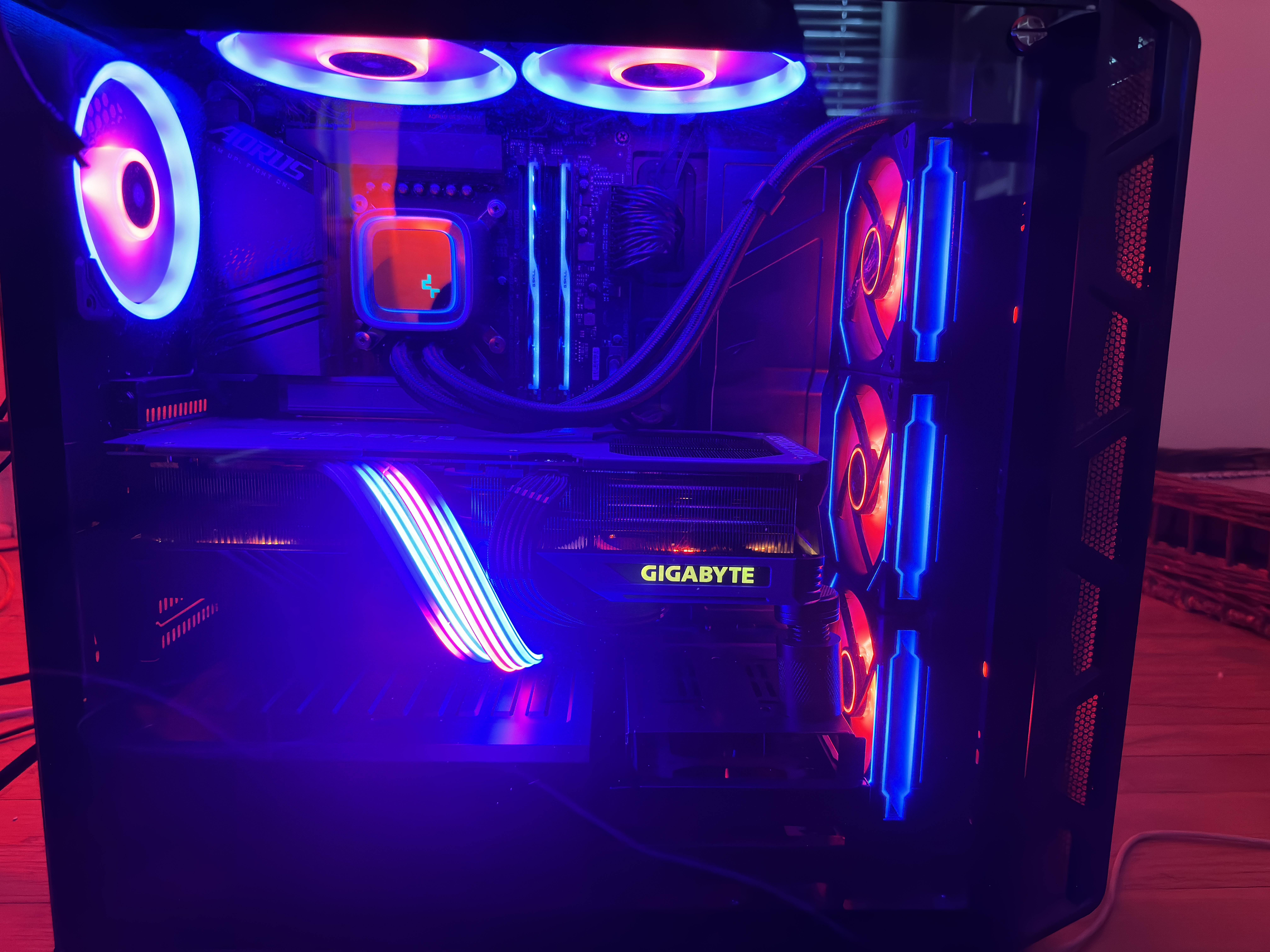 Is this AIO mounted wrong?