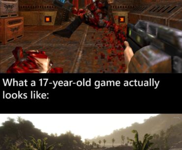 So, people born when Crysis was released are almost old enough to join the army.