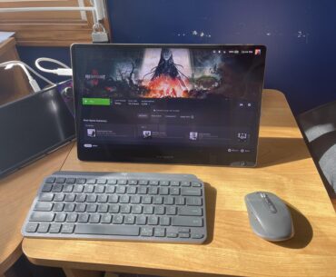 Rate my work lunchtime gaming setup