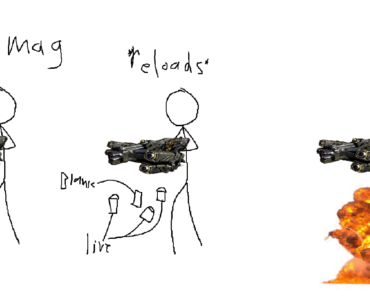 L4 Siege in BO3, the reload has you dump out live rounds, then why don't you fucking die when you reload with lives