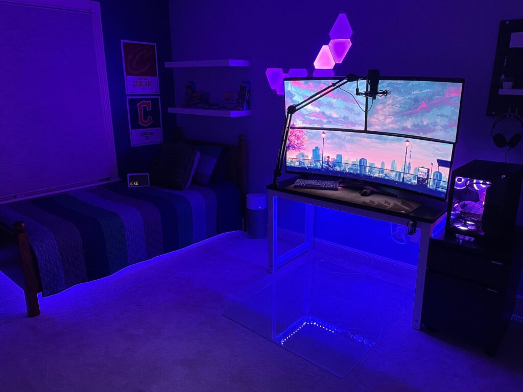 my new and improved battle station!