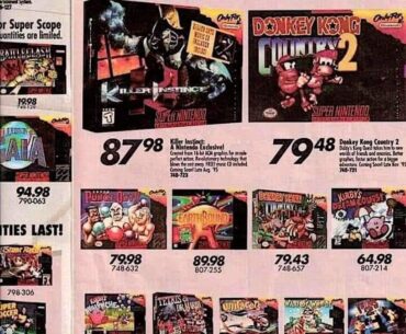 We complain about prices of games now. SNES in 1994/95.