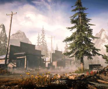 I recreated Goodsprings from Fallout New Vegas in Far Cry 5 but with a Skyrim setting!