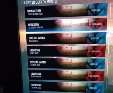 Why is it ELIMINATED?