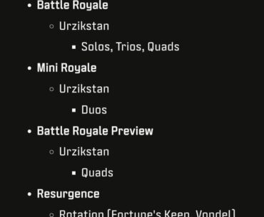 There will be no BR Duos for the next two weeks 😥