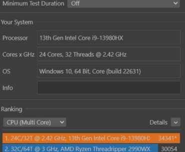 Sharing My 13980HX Undervolt Results