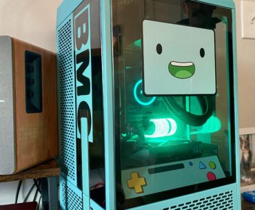 Shout out to my husband for building me this BMO computer