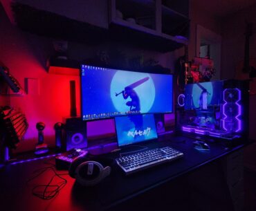 I love gaming in the dark