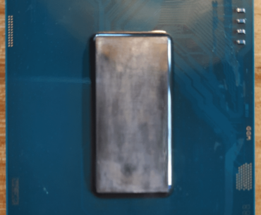 How can I clean the rest of the indium