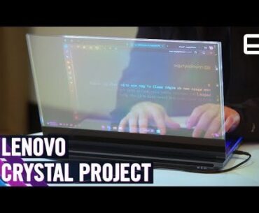 Transparent laptops might be a thing soon...