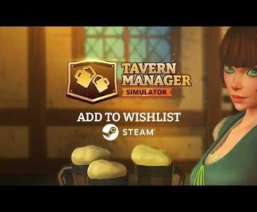 Geralt and Yennefer - Tavern Manager Simulator, hope no one fights.