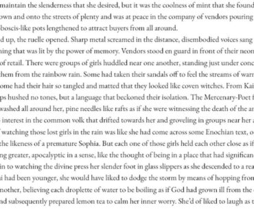 Looking for feedback for my epic psychedelic literary cyberpunk chapter
