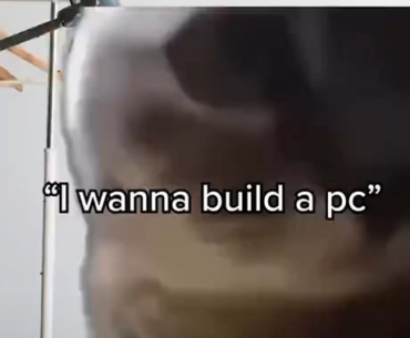Beginners building first pc be like