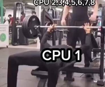 Always the one doing the heavy lifting.