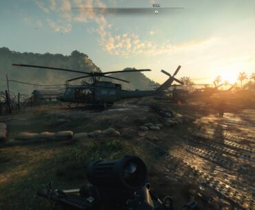 Whats with the Hueys in the campaign?