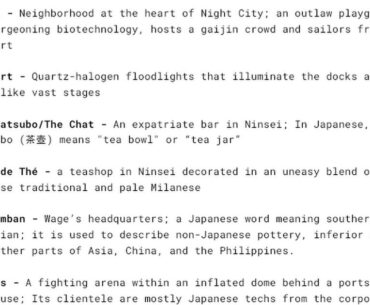 Expansive Neuromancer (1984) Reading Guide and Index