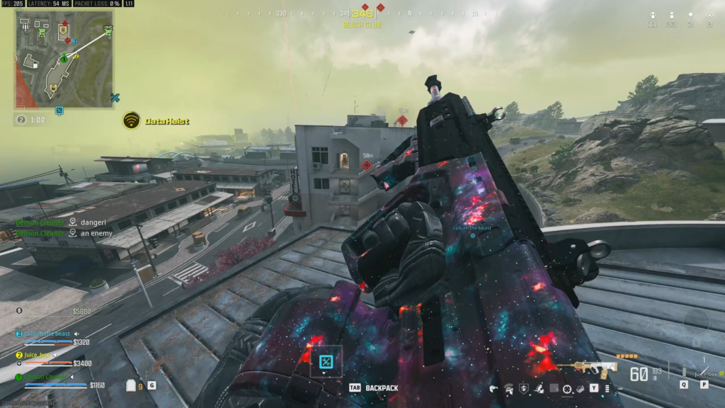 When your teammate turns BOSTONIAN for a few seconds...