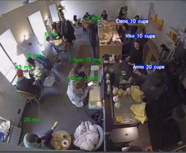 Coffee shop uses Al vision cameras to
measure the productivity of their
employees and time spent per customer