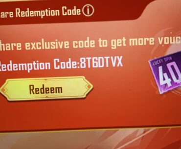 Anybody doing the dragon my 14 gun skin event please help me with redemption code I will share yours too pubg mobile