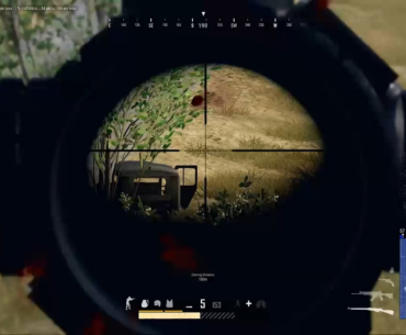 I want to apologize to whoever I killed. That was an accident, I am not this good.