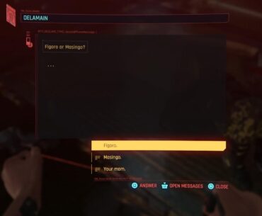 best V dialogue option?😭