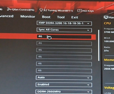 Intel i5-9600kf refuses to raise core ratio limit