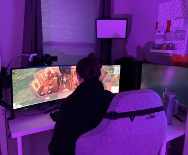 My mom has a better gaming setup than I do