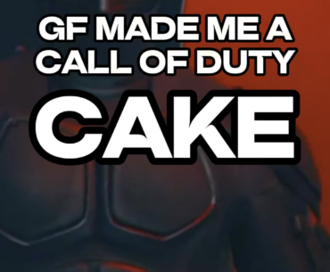 My gf made this COD CAKE for my birthday!