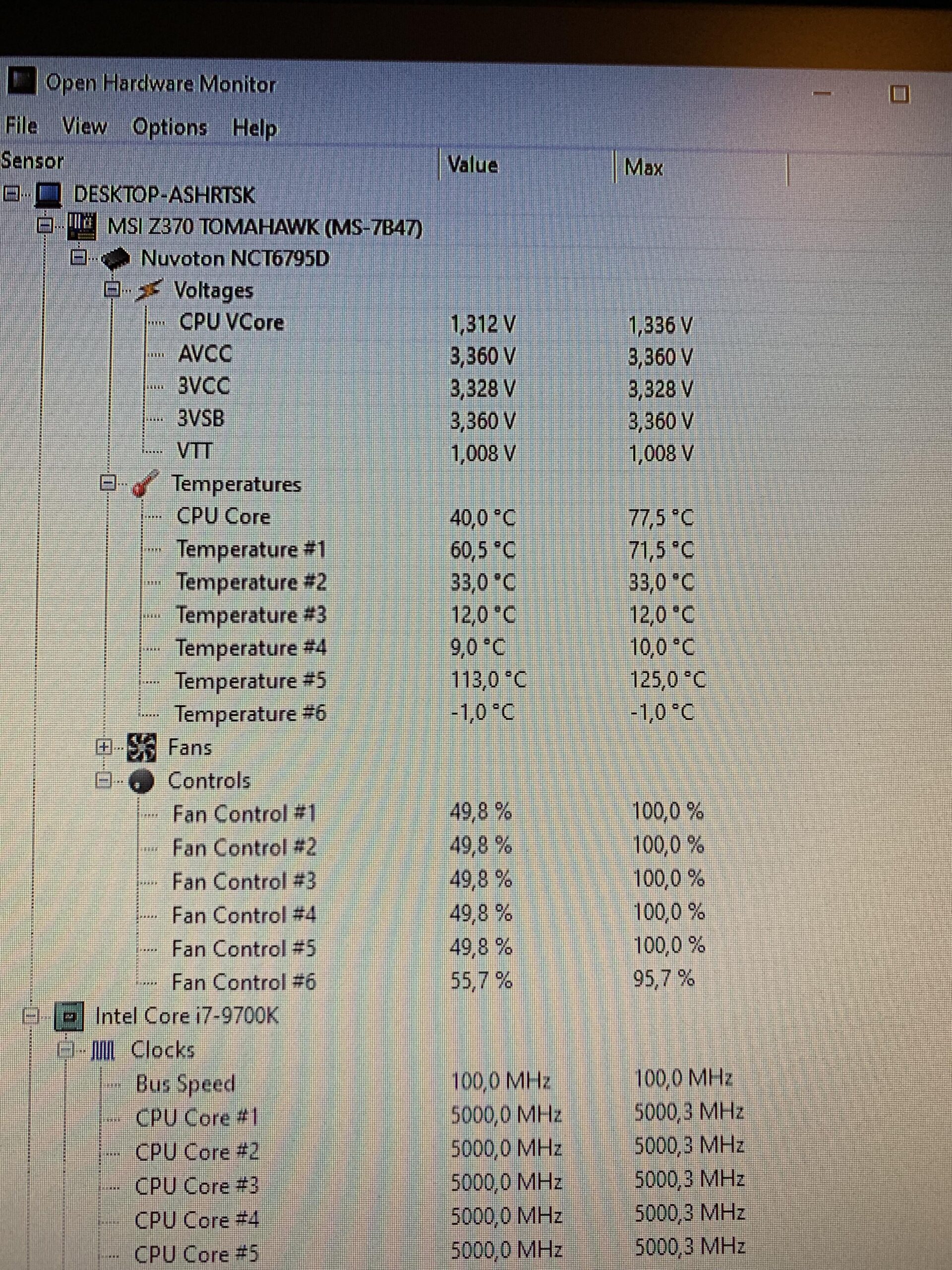 i7 9700k undervolting i7 9700k undervolting