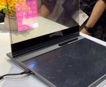 Lenovo’s latest transparent monitor