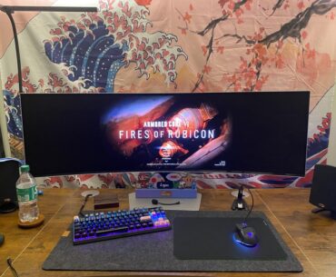 Limited space. Moving soon then the real set up begins