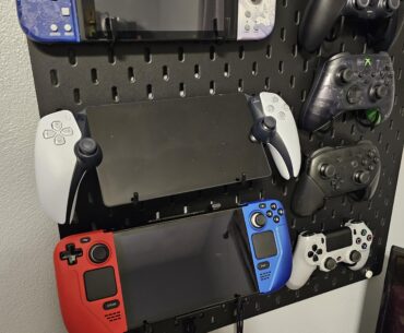 Trying to organize stuff a little better. Is there any problem storing the devices like this?