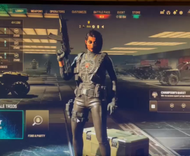 Flashing, flickering colours in pre-game lobby/ingame