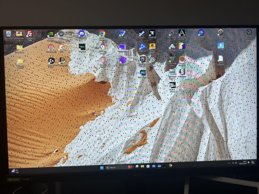I believe my GPU is entering into the eternal rest