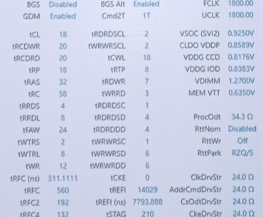 How bad are my timings?
