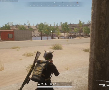 Parachuting sniper shot Kar98k🔥