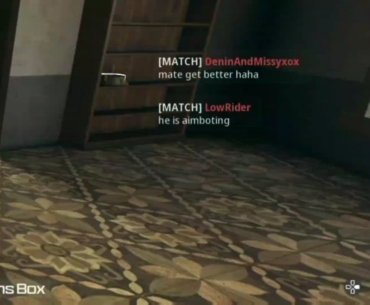 Everyone was saying we have an aimbotter in our lobby. As always, i had to see for myself to believe it.