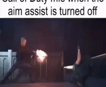Call of Duty mfs when the aim assist is turned off