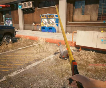 He realised he couldn't keep firing the AR with just one arm