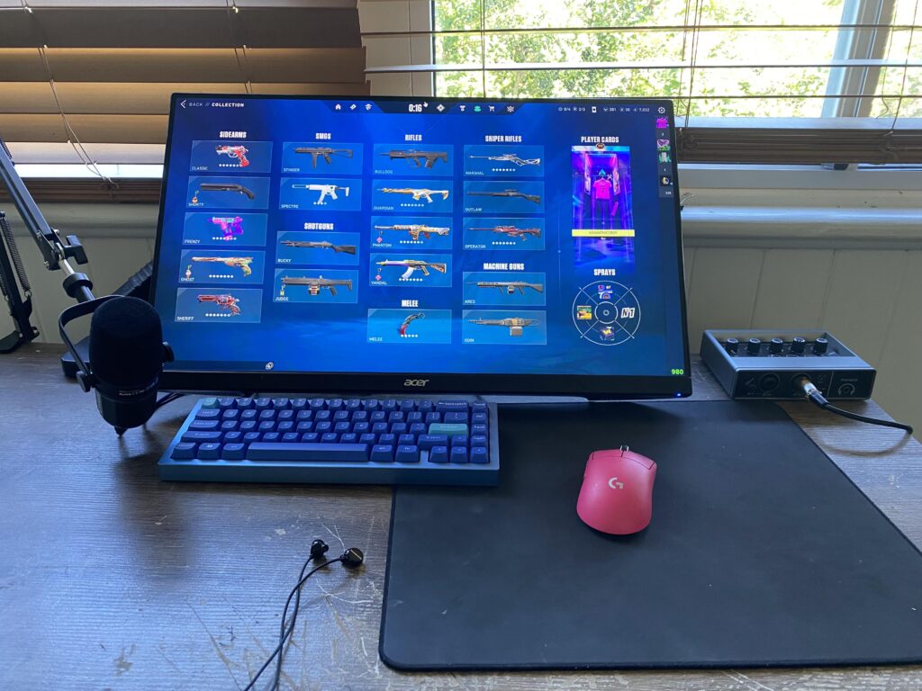 My simple setup