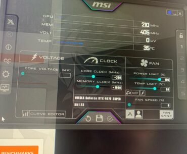 4070S overclock