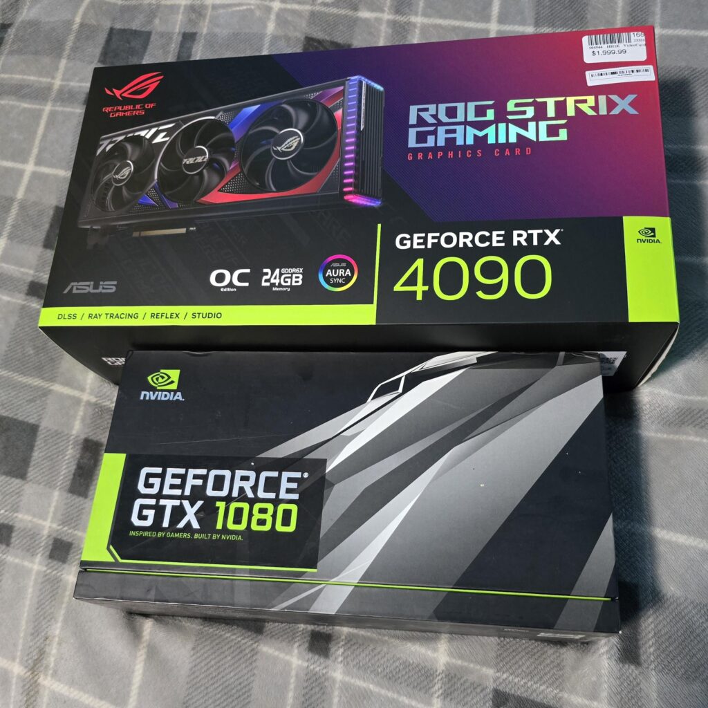 Upgrade Time. Thanks for your Service GTX 1080. You Can Rest Now.