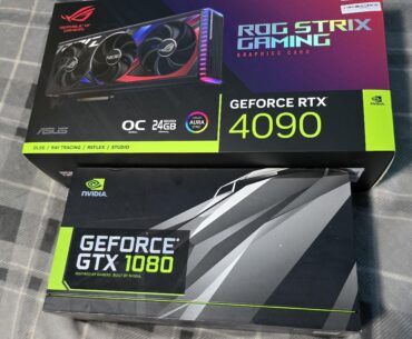 Upgrade Time. Thanks for your Service GTX 1080. You Can Rest Now.
