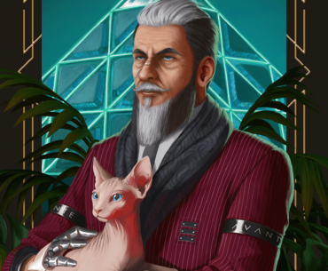 I painted our favourite fixer, Mr Hands