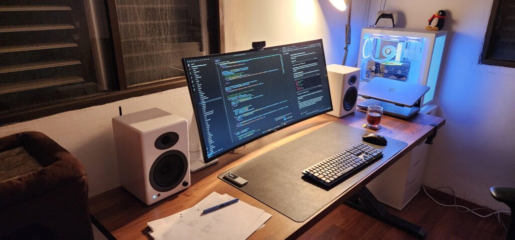 My workstation.