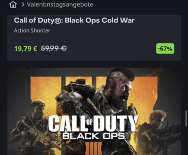 Black Ops 4 is on Sale now!
