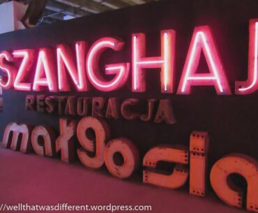 Always thought this Szanghaj neon sign looked pretty cyberpunk