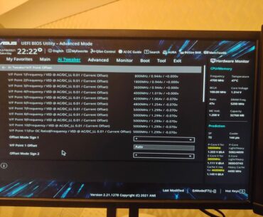 Overclock I7 13700k