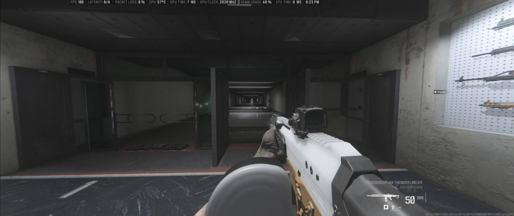 Stockless mw2 guns still have wild crosshair sway while hipfiring.